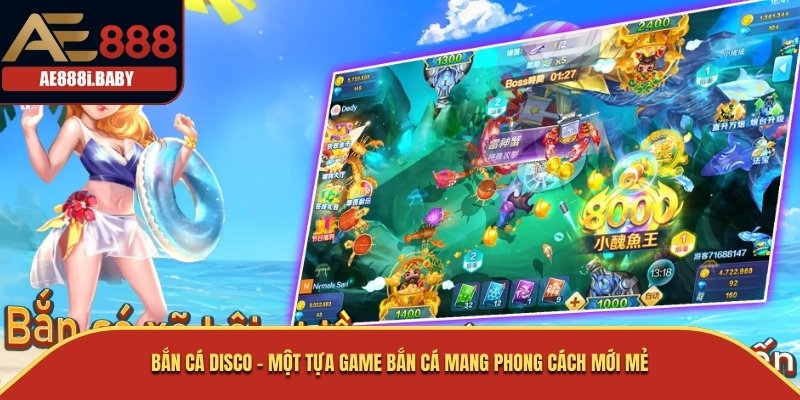 Bắn Cá Disco – một tựa game bắn cá mang phong cách mới mẻ