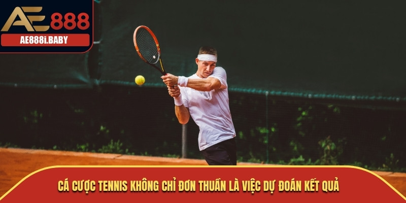 Cá Cược Tennis: Hướng Dẫn Từ A Đến Z Cùng AE888 2025 1 Cá Cược Tennis không chỉ đơn thuần là việc dự đoán kết quả